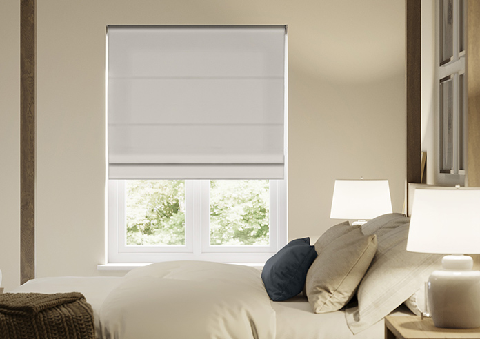 Medina, Dark Natural - Twist&Fit Roman Blind - Image 3